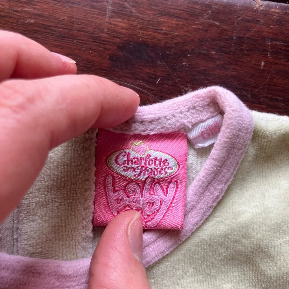 Y2K 2007 Baby Strawberry Shortcake pink and great baby Onesie